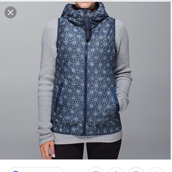 lululemon athletica Jackets & Blazers - Lululemon Athletica Down Chilly Chill Vest size 8